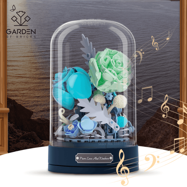 GardenOfBricks Music Box Flower