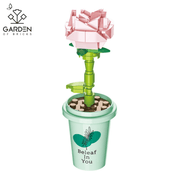 GardenOfBricks-Mini Potted Flower