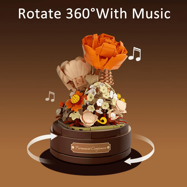 GardenOfBricks Music Box Flower