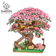 GardenOfBricks Blossom-Adorned Mini City House