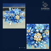 GardenOfBricks Fantasy Blue Flower