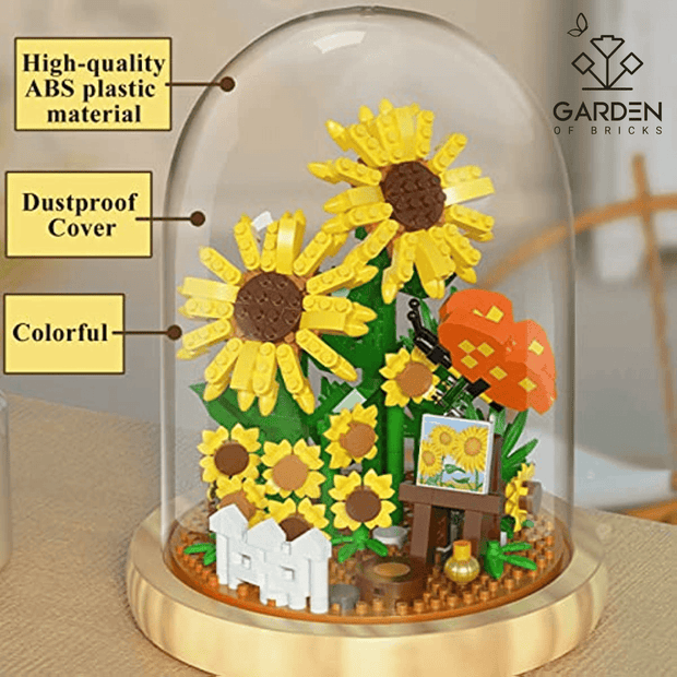 GardenOfBricks Sunflower Bouquet