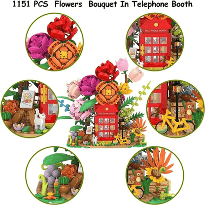 GardenOfBricks-Telephone Booth Flower