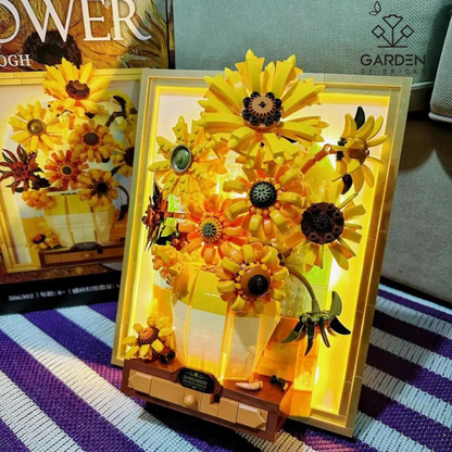 GardenOfBricks Sunflowers 3D